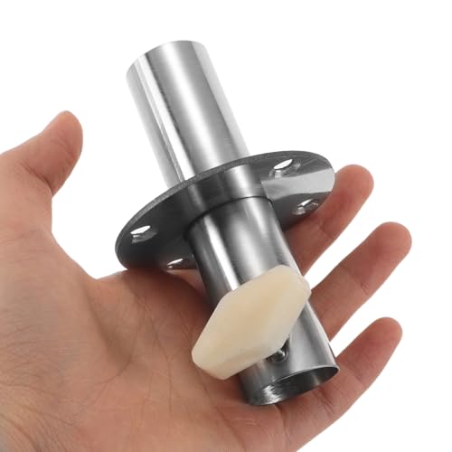 SEWACC Stabiler Edelstahl Stahlsockel mit Höhenverstellung Robuste Bodenplatte für Halbkörper Schneiderpuppen Schaufensterpuppe Ständer Zubehör für Ladenpräsentation