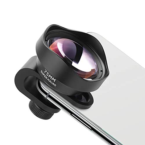 Image of Ulanzi 75mm Macro Phone Lens (1678) for Smartphone | Universal Clip-On Mobile Camera Lens | DSLR-Like Close-Up Photography | Multi-Layer Coated Lens | Compatible with iPhone & Android