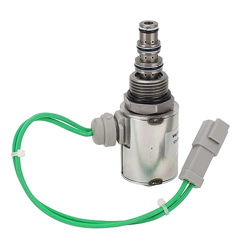 Électrovanne 171-3685 CAT 24V en acier allié pour chargeuse compacte - 7