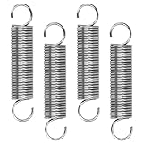 GUNGY Zugfedern mit Haken Edelstahl Zugfeder Spannfeder 70mm Außendurchmesser 14mm Drahtdurchmesser 1,5 mm Maximale Zugkraft 3,9kg 1,5x14x70mm 4 Stück