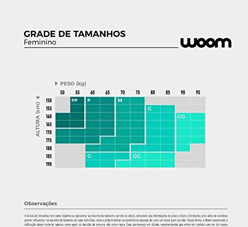 Calça Ciclismo Bike Feminina Oggi Skin Woom Supreme Com Forro (Preta Skin, P)