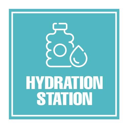 Panneau de station d'hydratation Square Plus M signalisation de porte