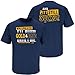 West Virginia Football Fans. I Bleed Blue and Gold Till I Die. Navy T Shirt (Sm-5X)