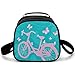 Pranzo Al Sacco Isolato Premium Farfalla Bicicletta Rosa Raffreddatore Per Pranzo Da Ufficio Per Viaggi Di Lavoro