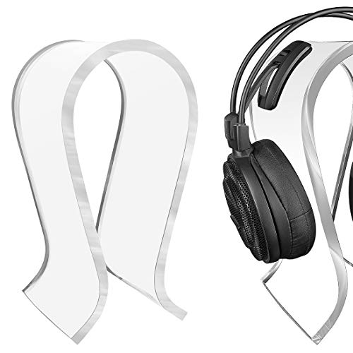 One-Day Sale: Up to 80% Off Geekria Clear Omega Headphones Stand for Large Over-Ear Headphones, Gaming Headset Stand, Desk Display Hanger Compatible with AKG K701 Q701, Sennheiser, HiFiMAN, Beyerdynamic (Clear) One-Day Sale: Up to 80% Off Geekria Clear Omega Headphones Stand for Large Over-Ear Headphones, Gaming Headset Stand, Desk Display Hanger Compatible with AKG K701 Q701, Sennheiser, HiFiMAN, Beyerdynamic (Clear)