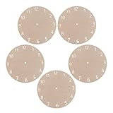 Kit facile à utiliser : grâce à notre support pour horloge à peindre, assembler une élégante horloge murale est un jeu d’enfant. idéal pour les débutants, c’est l’accessoire indispensable pour les amateurs de bricolage. horloge en bois à peindre, horloge ronde en bois
