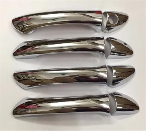 Poignée de porte extérieure de voiture Benz W203 rénovation style chrome brillant