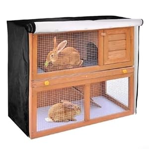 Lifenavistore Wetterfeste Abdeckung für Haustierkäfige TQ500