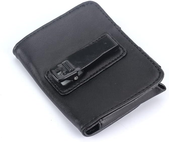 SUMAG Leather Card Guard Playing Card Deck Carrier Case Clip Magic Tricks Close up Accessories Gimmick Props Magic