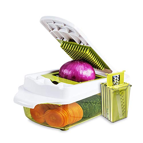 Mandolina Cortadora de Verduras con Contenedor 28x14x11 cm miniatura 1