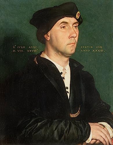 Tableau portrait Sir Richard Southwell Holbein grand format pour sublimer un mur de chambre