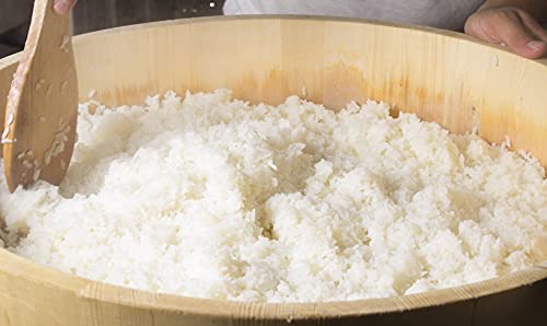JapanBargain, Japanese Wooden Hangiri Sushi Oke Mixing Bowl Tub Made in Japan (54cm) - Thumbnail 5