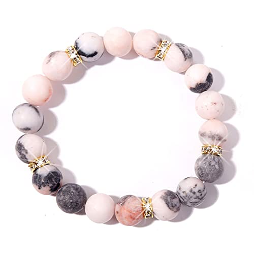 Anxiety Bracelet For Women，Pulseras Para Mujer ，Chakra Bracelets Relieve Anxiety And Stress,Gifts For Women In Their。 (Pink) #TOP28