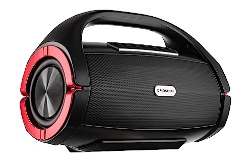 5 Melhores Modelos de Caixa de som Mondial sk 06 1 Caixa de Som Mondial, Monster Sound, Bluetooth, Bivolt, Preto/Vermelho, 150W -...