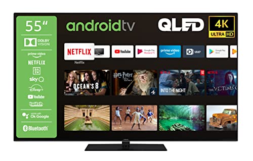Preisvergleich Produktbild Hitachi Q55KA6360 LED-TV QLED UHD Triple-Tuner SMART BT