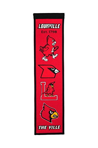 Winning Streak Sports NCAA Louisville Cardinals Heritage Banner