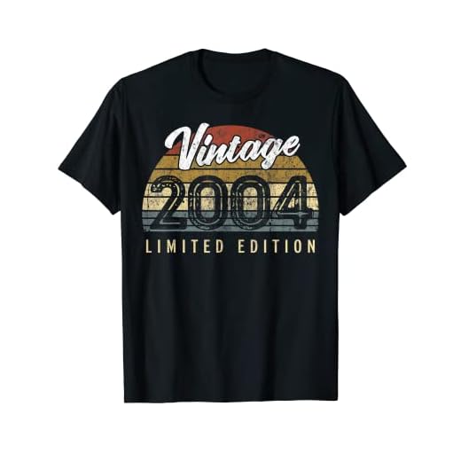 Vintage 2004 Edición Limitada 18 Años 18 Cumpleaños Camiseta