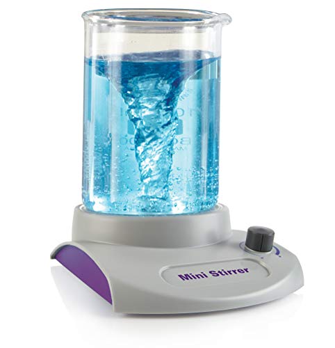 Heathrow Scientific 120155 Mini Magnetic Stirrer and Stir Bars, 3 Liters, Powerful Magnetic Coupling, Low-Profile Design, 200-2200 RPM, Grey/Purple Heathrow Scientific 120155 Mini Magnetic Stirrer and Stir Bars, 3 Liters, Powerful Magnetic Coupling, Low-Profile Design, 200-2200 RPM, Grey/Purple