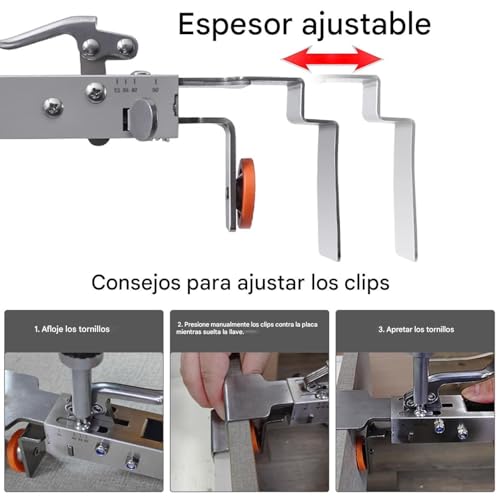 Herramienta de instalación para herrajes de cómoda y armarios del hogar 8