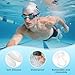 Baypify Painless Nose Plugs for Swimming,Nose Plugs for Swimming for Kids (Age 6+) and Adults, Ensure Comfort and Safety in The Water (2 White, Large)