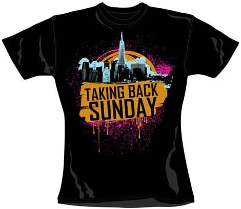Taking Back Sunday City Splat T-shirt - Large