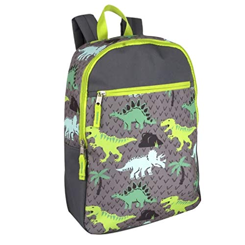 Boys 17 inch backpacks for school - cute lightweight printed book…