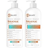 KERAPIL Salicylic Acid Body Wash for Rough & Bumpy Skin | Exfoliating Body Wash to Help Smooth Skin...