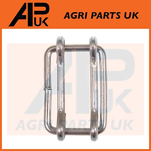 APUK Electric fence fencing 20mm Poly tape connector Joiners Metal connection