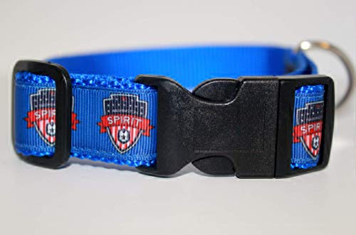 soccer dog collar