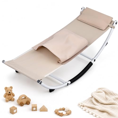 Yousoontic Kids Sensory Rocking Chair Sensory Rocker with Pillow and