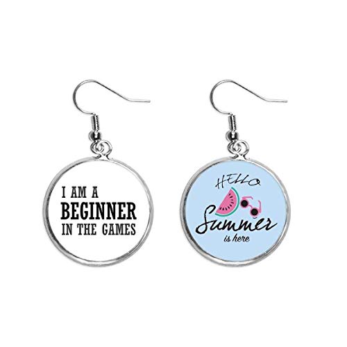 Pendientes de sandía para revivir la alegría y frescura del verano