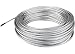 7 x 19 Galvanized Aircraft Cable Wire Rope 1/4" - 100, 250 and 500 ft (100 ft Coil)