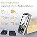 24 Modes TENS Unit Muscle Stimulator for Pain Relief, Rechargeable TENS Machine Massager with 10 Pads, Pulse Rate 2-150Hz, Width 80-300μs (Silver)