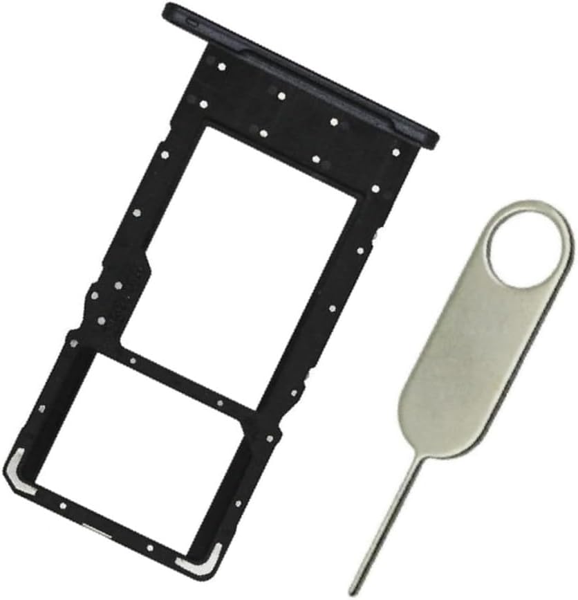 Replacement SIM Card Tray MicroSD Holder for Samsung Galaxy Tab A7 Lite 8.7" SM-T220 T225 (Gray)