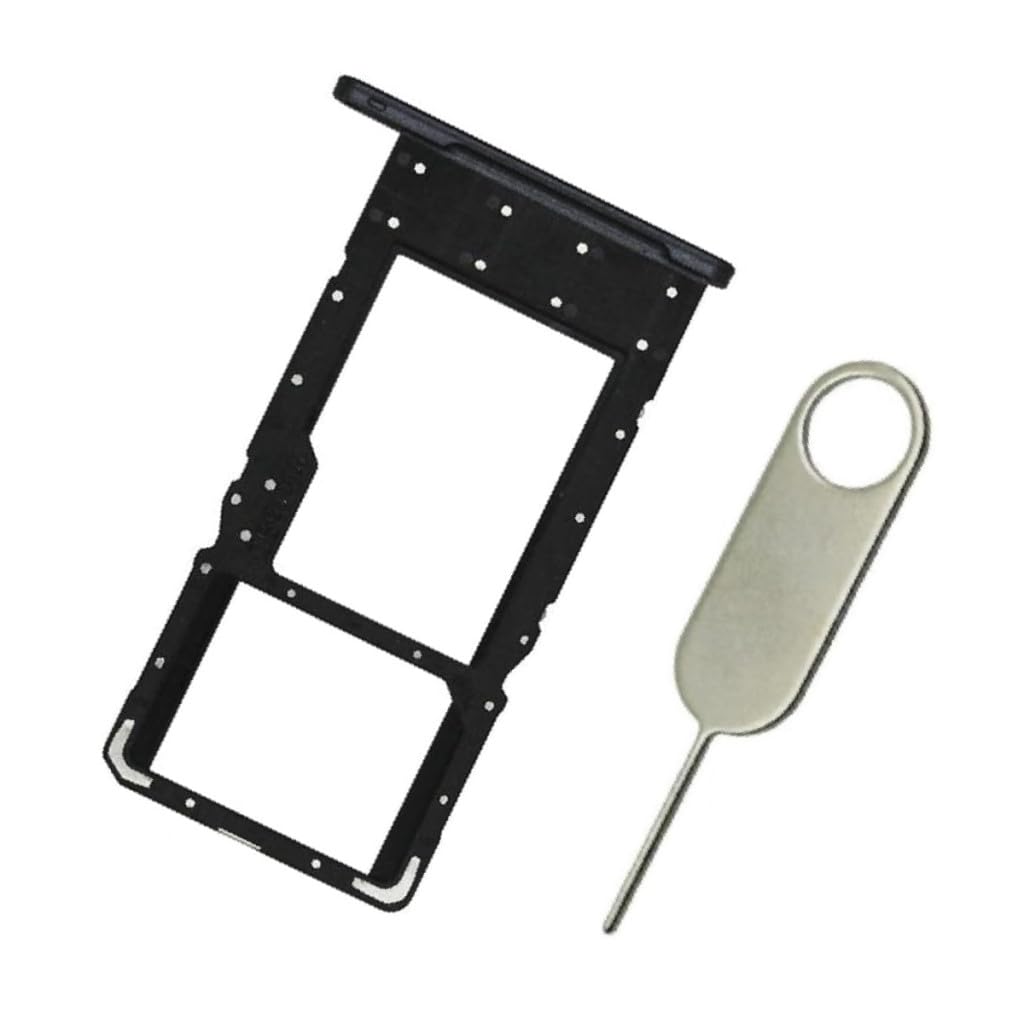 Replacement SIM Card Tray MicroSD Holder for Samsung Galaxy Tab A7 Lite 8.7" SM-T220 T225 (Gray)