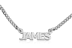 Men Name Necklace - Standout Accessory for Style and Sentiment
