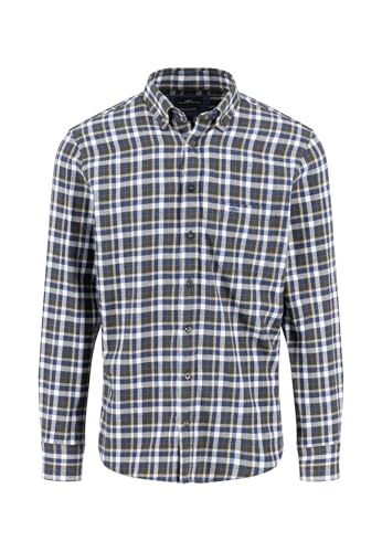 Chemise en coton FYNCH-HATTON style vichy pour vos week-ends décontractés
