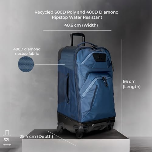 OGIO Renegade Wheeled Spinner Luggage (26, Navy Abyss)2