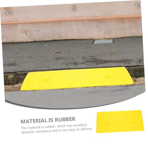Almohadilla de rampa de goma antideslizante para silla de ruedas miniatura 6