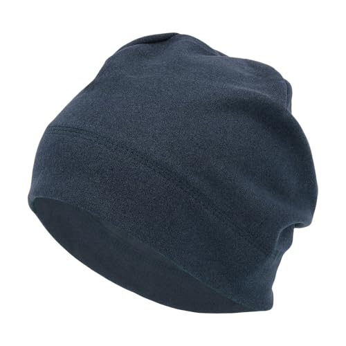 VekAuto Gorra De Ciclismo para Mantener El Calor Forro De Casco Tela Desmooth Azul Marino 27x21cm 1 Pc