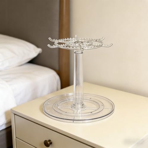 Vitrine moderne tourbillonnée support polyvalent d'exposition de miniatures