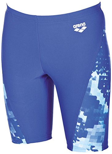 ARENA Boys Maxfit Print Panel Jammer Swimsuit