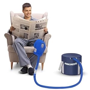 Cold Therapy System Ice Machine System for ACL Knee Surgery Recovery Quiet Pump Flexible Kit Portable Knee Ice Machine Ideal for Sports Injuries Knee Pains Strain Stiffness Sprain