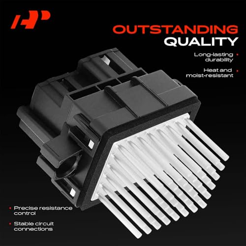 Image of A-Premium Front HVAC Blower Motor Resistor Compatible with Ford & Lincoln | for Fusion 2013-2018, Edge 2016-2018, Expedition 2015-2017, MKZ 2013-2018, MKX 2016-2018, Navigator 2015-2017, Continental