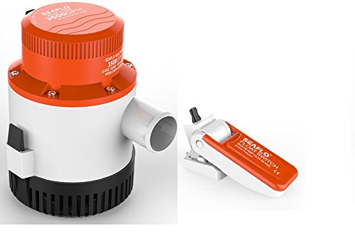 Seaflo 12V 3500 GPH Pompa di sentina e interruttore automatico a galleggiante