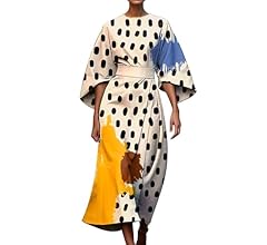 HOOUDO Women's Summer Beach Dresses Ruffle Sleeve V Neck Short Boho Sundress Loose Casual Holiday Mini Dresses Plus Size Sexy Cut Out Swing Dress With Pockets