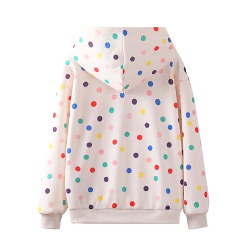 Image of WELAKEN Girls and Toddlers' Pullover Printed Hoodie Sweatshirt with Kangaroo Pocket