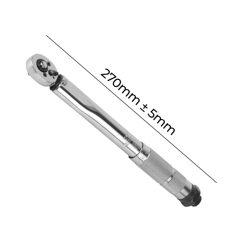 Telescopic Ratchet Regulowany klucz dynamometryczny Napęd 1/4'' 5-25N.m Klucz mikrometryczny Narzędzie ręczne Demontaż samochodu mały klucz dynamometryczny(Wrench)
