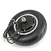36V48V 450W 10 Inch Brushless Gearless Hub Motor With Vacuum Tire Black Drum Brake For Trolley scooter(48V450W) #2