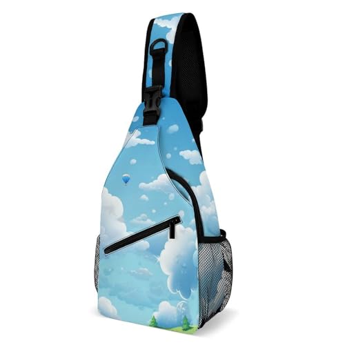 Mochila tipo bandolera deportiva para senderismo y uso casual